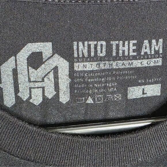 Into the AM Graphic T-Shirt | Diver Treasure Hunt Sci-Fi Design | Size Large - Picture 5 of 5